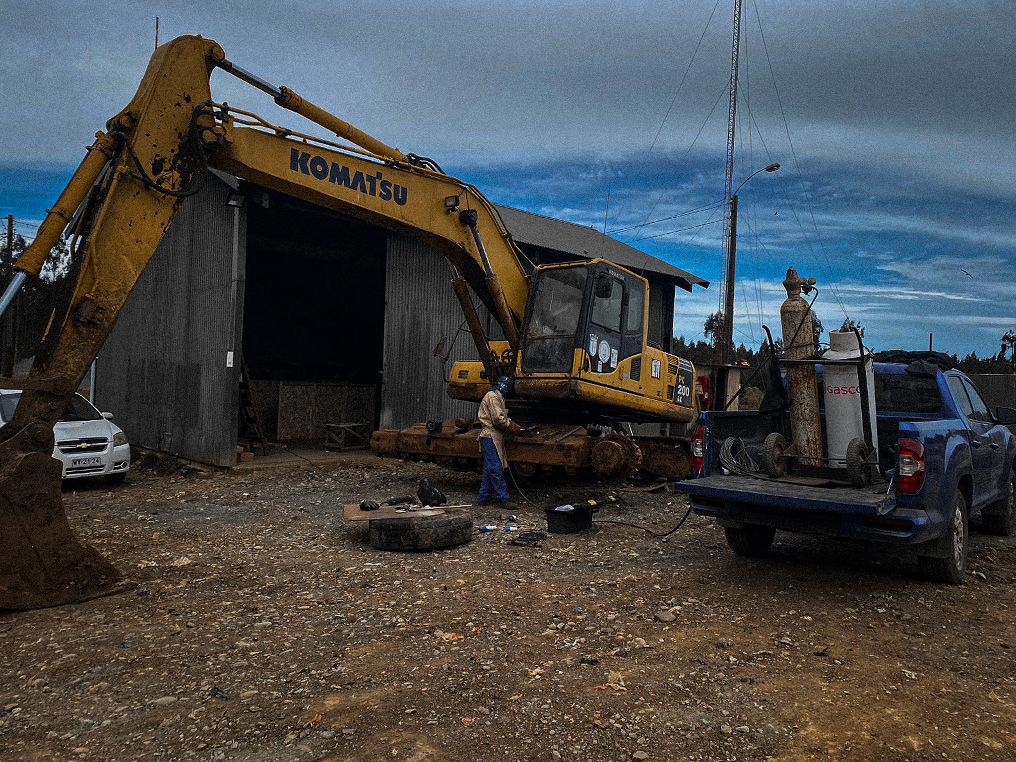 Reparación de Maquinaria Pesada